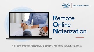 What is Remote Online Notarization (RON)?