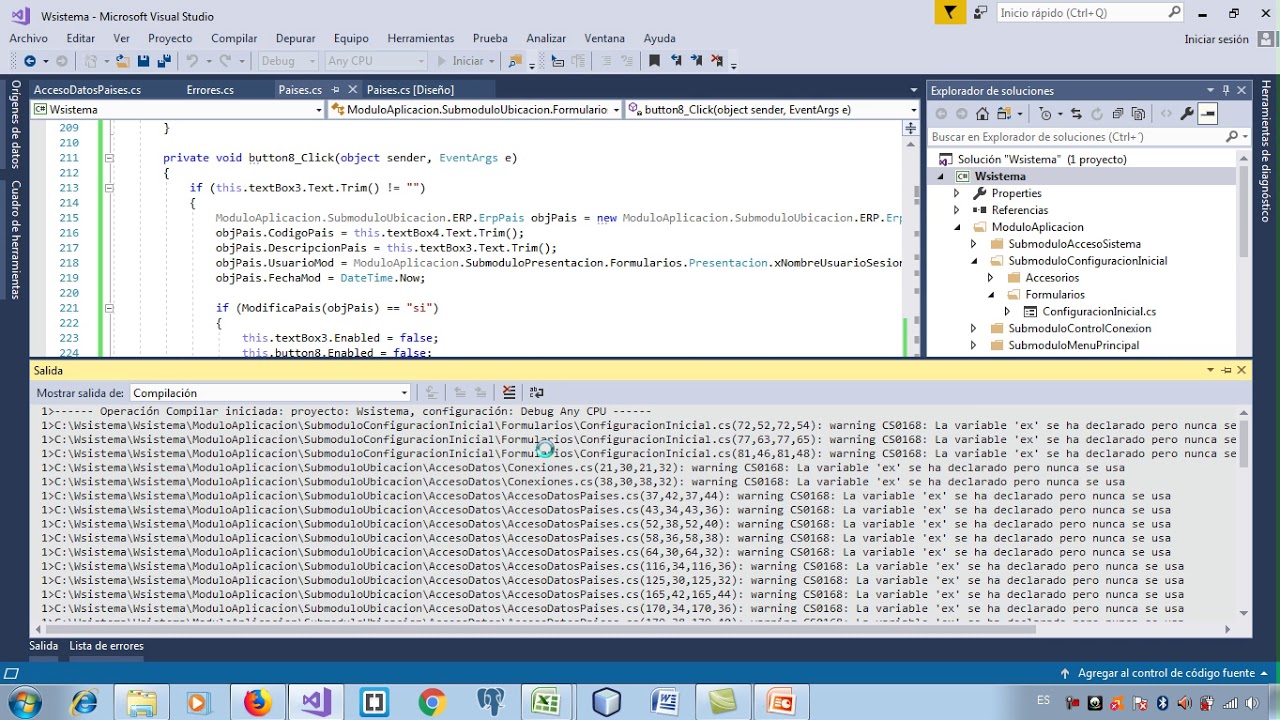 Sistema ERP en C# - Video 112