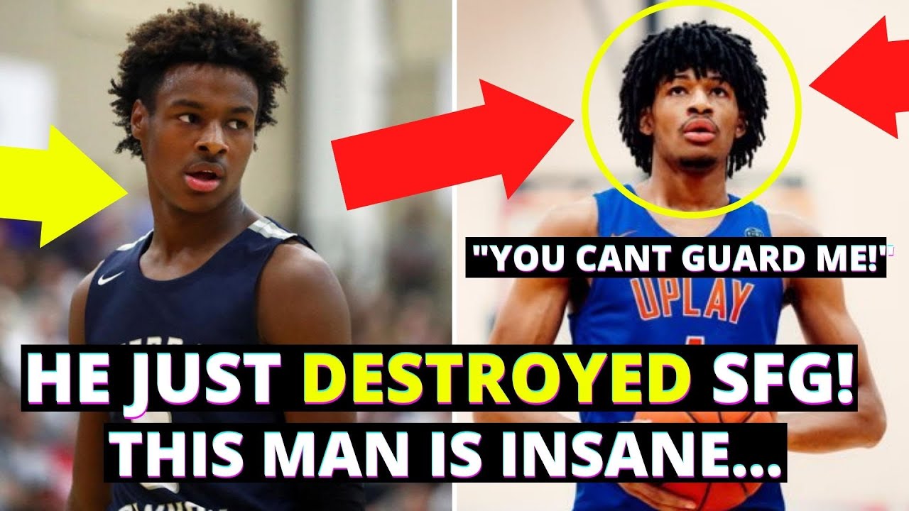 HE DESTROYED BRONNY & SFG! MEET SHAEDON SHARPE… EMERGING PROSPECT IN THE 2022 CLASS! EMONI BATES #1?