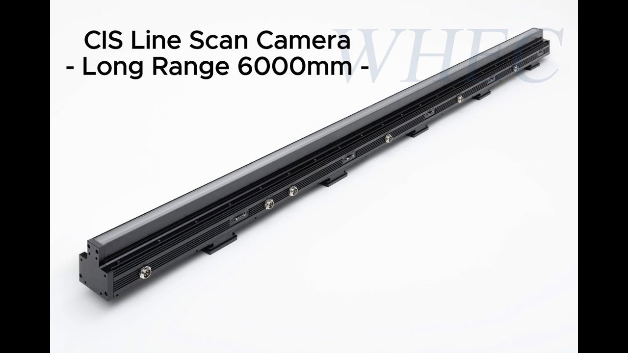 CIS Line Scan Camera - Long Range 6000mm - - YouTube