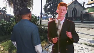 Rick Astley roasts Franklin