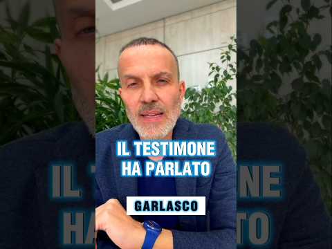 Video DELITTO DI GARLASCO: HA PARLATO IL TESTIMONE.