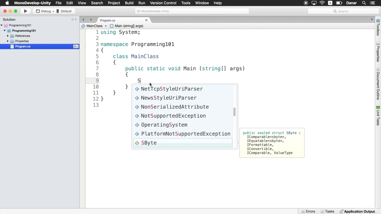 23-الدرس 23 switch statement في c# -اساسيات c# اللازمه مع اليونيتي ...
