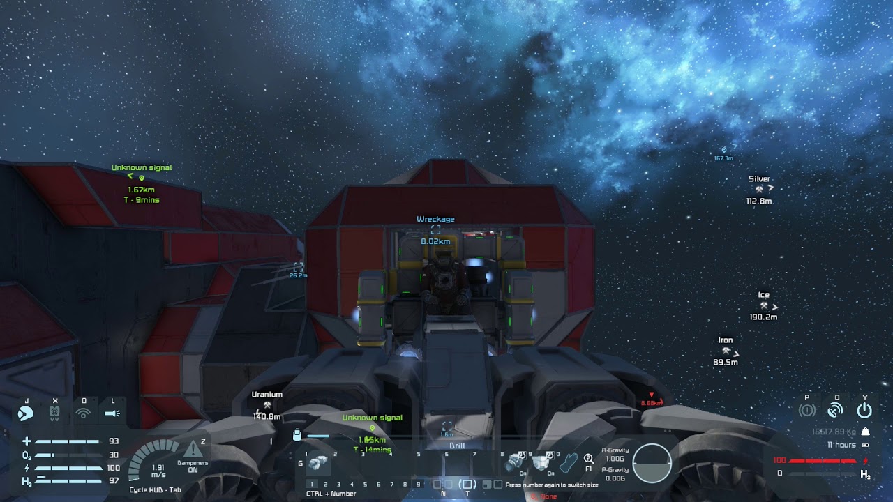 Space Engineers | Space Start (Red Ship) | Ep 04 - Ore Detected!