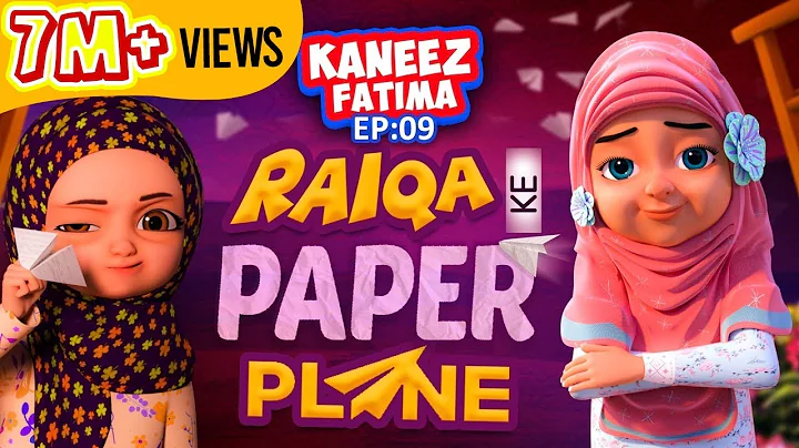 Raiqa Ke Paper Plane | Kaneez Fatima New Cartoon S...