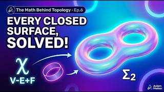 Every Closed Surface, Classified (The Math Behind Topology Ep6)