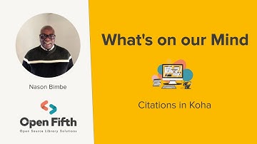 Citations in Koha LMS