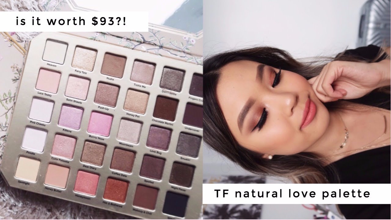 IS IT WORTH $93?! -- Too Faced Natural Love Palette • Review, Demo + Swatches
