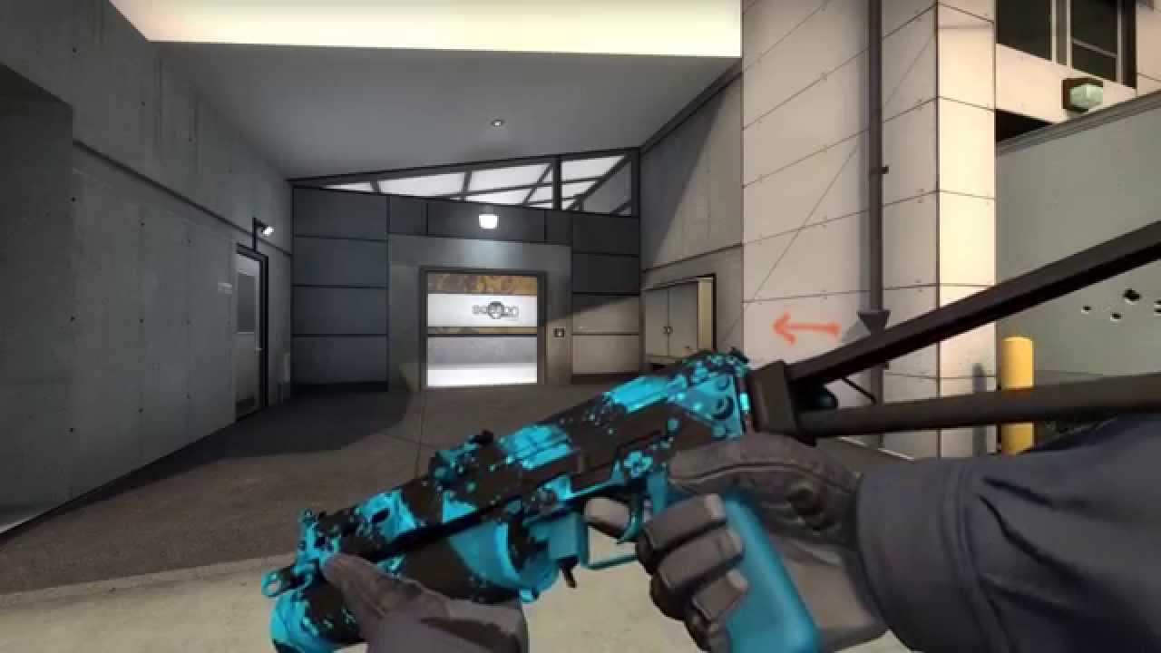 PP-Bizon Blue Streak - Factory New - CS:GO Skin Showcase - YouTube