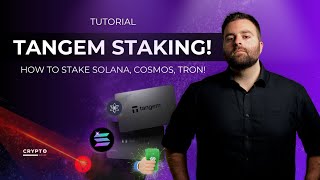 How to Stake Crypto on Tangem Wallet | EASY Staking Tutorial for Solana, Cosmos & Tron! 🔥 (Tutorial)