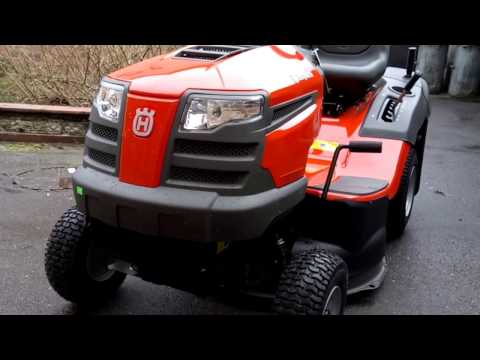 The new garden tractor Husqvarna TC 130