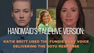 Katie Britt Using the Fundie Baby Voice to Connect with Other Christofacists