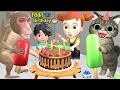 चिंकी का Birthday 🎂| Bili Aur Bandar | chinki ka birthday 🫟 #shorts #viral chink aur billi comedy 🐵