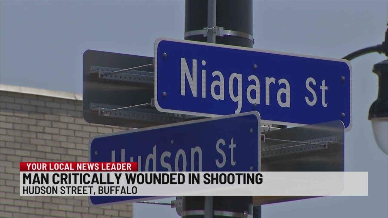 Morning shooting sends Buffalo man to ECMC - YouTube