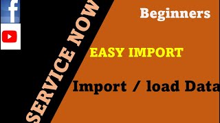 ServiceNow Data load | import data directly without transform map | easy import
