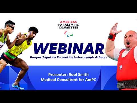 LIVE 🔴 | Webinar: Pre-Participation Evaluation in Paralympic Athletes