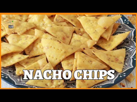 Nacho Chips Recipe | Tortilla Chips | How to make Nacho Chips from Scratch at Home