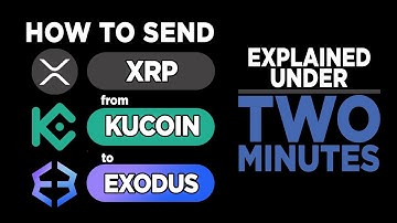 How to send XRP from KUCOIN to EXODUS - made easy