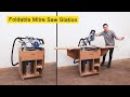 DIY Mobile Mitre Saw station