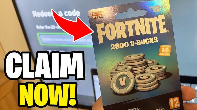 How to Redeem a Fortnite V-Bucks Gift Card