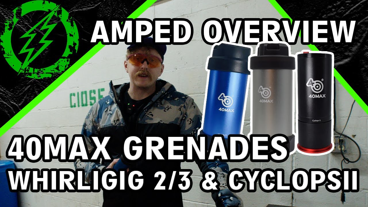 40MAX Grenades Overview | Testing | - YouTube