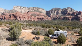 Red RockSecret Mountain Wilderness Area  Forest Road 525  Dispersed Camping  Sedona Arizona