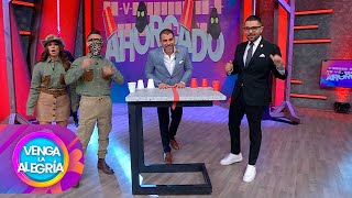 Los Dos Equipos Se Enfrentaron En Un Divertido Juego De Ahorcado En Vla Venga La Alegría