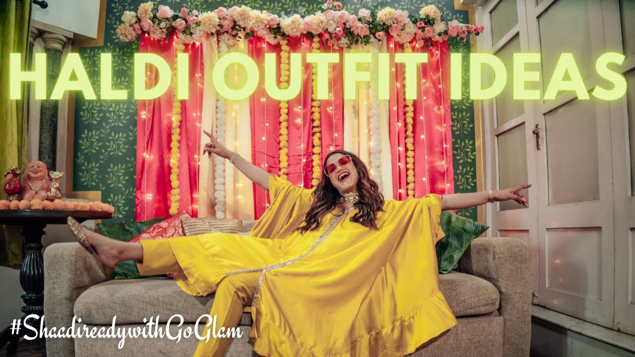 haldi outfit