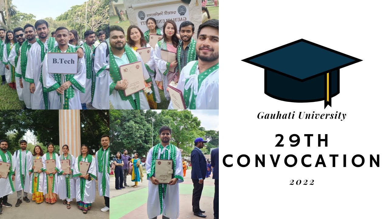 29th Convocation 2022  Gauhati University  Vlog 14