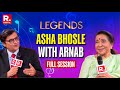 Capture de la vidéo Asha Bhosle's Inspirational And Eye-Opening Interview On 'Legends’ With Arnab Goswami