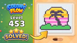 Colony Flow! - Level 453 Walkthrough π§© | Solution & Gameplay (ABI GAMES) π