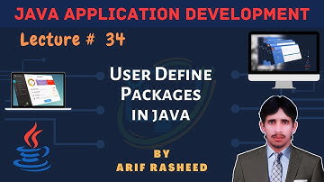 Learn Java tutorial in hindi/urdu part 34 - java user Define packages  By Arif Rasheed | SSTLab