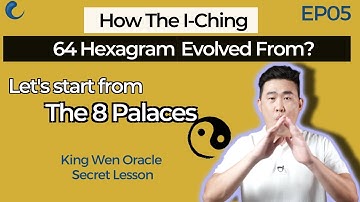 Turns I Ching 8 Trigrams (8 Palace) to 64 Hexagrams | EP05 King Wen Lesson | Wen Wang Gua | AK Guru