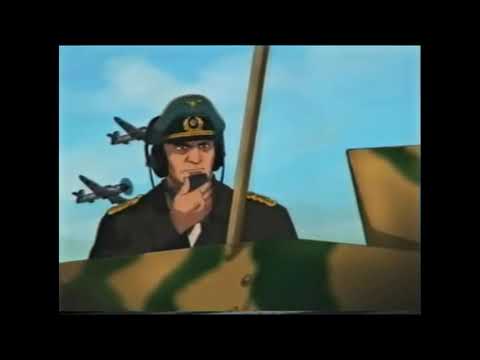 Konpeki no Kantai (1993) EP 26 - WW2. Battle on the eastern front. 60FPS.