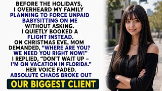 My Parents Planned To Make Me Their Free Babysitter At Christmas-So 1 Quietly Booked A Trip...