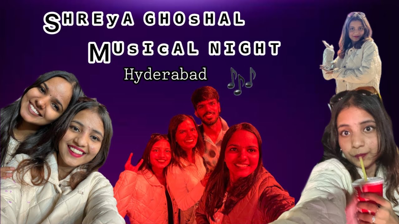 SHREYA GHOSHAL CONCERT HYDERABAD ❤️