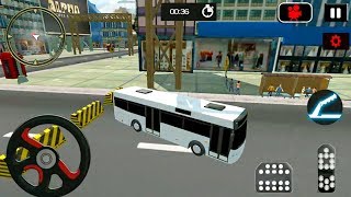 Gas Station Bus Driving Simulator - American City Bus Sim 3D - Android Gameplay FHD screenshot 4