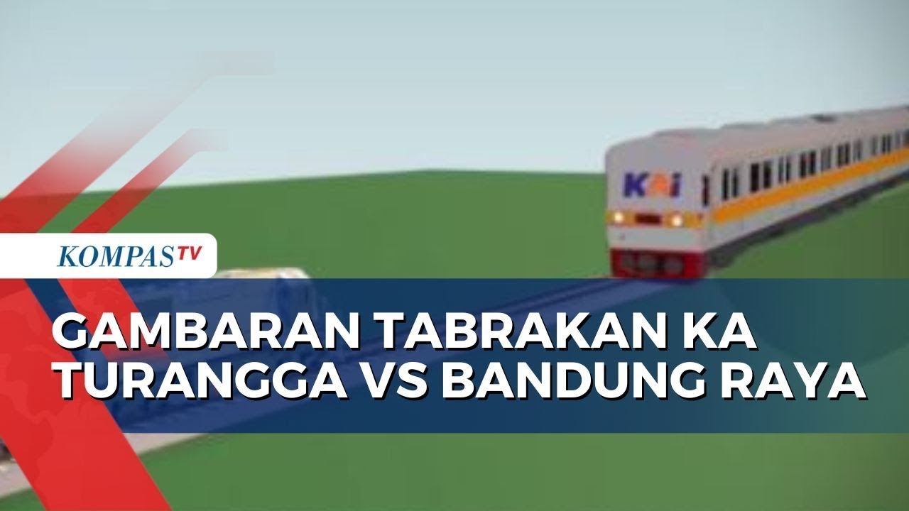 Kronologi Tabrakan Kereta Turangga Vs Bandung Raya