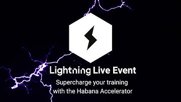PyTorch Lightning Session 4 - Supercharge Your Training With The Habana Accelerator