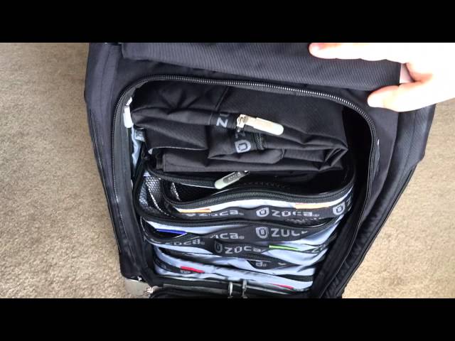 Zuca Flyer Travel Bag In Black & Silver Unboxing    YouTube