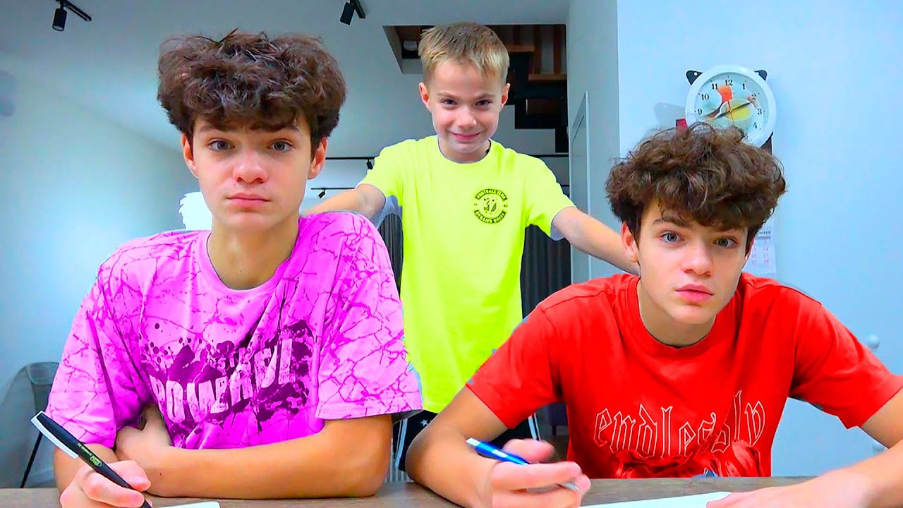 ФЁДОР ЗАСТАВИЛ БРАТЬЕВ ДЕЛАТЬ ЕМУ ДОМАШКУ.