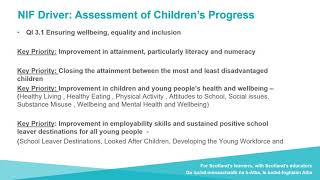 National Improvement Framework Data