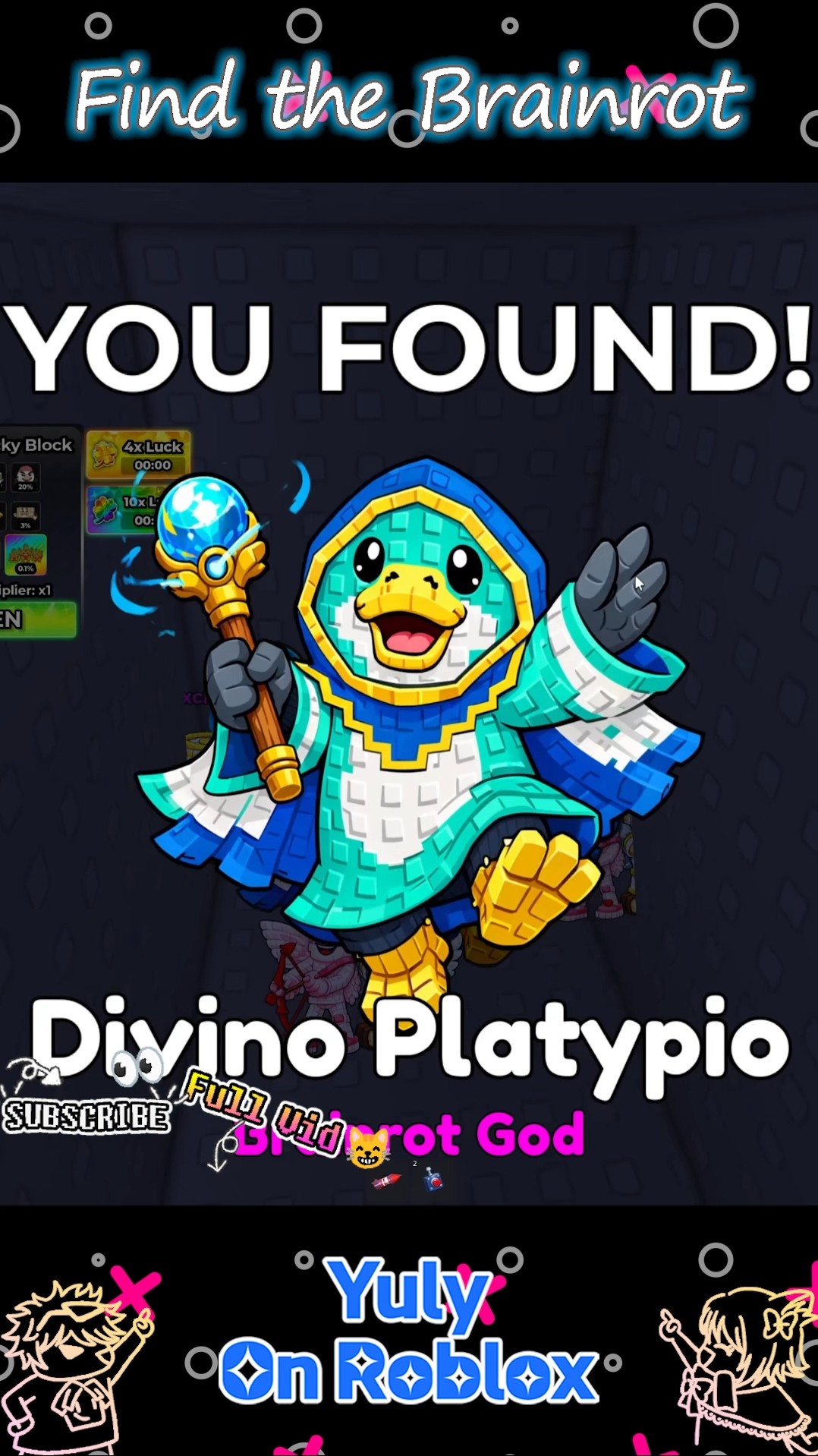 🔎Divino Platypio,Holy Arepa🦁| 🧨Find the Brainrot 🧩PUZZLES