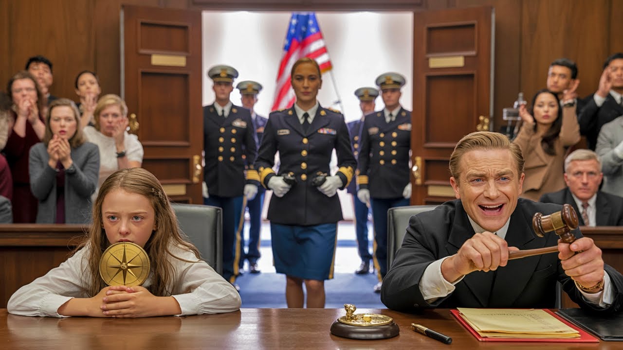 Derisa dal giudice per aver detto che sua madre è una SEAL, poi lei entra in aula con l’unità