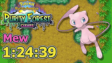Mew (1:24:39) | Purity Forest Clears (47/386) - Pokemon Mystery Dungeon: Blue Rescue Team