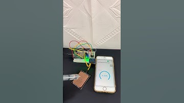 Raindrops detector with ESP32 using Blynk IoT Cloud #arduino #technology #electronics