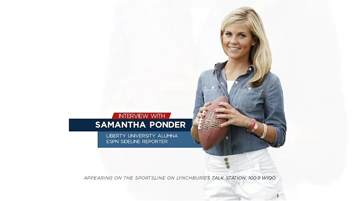 Samantha Ponder Radio Interview