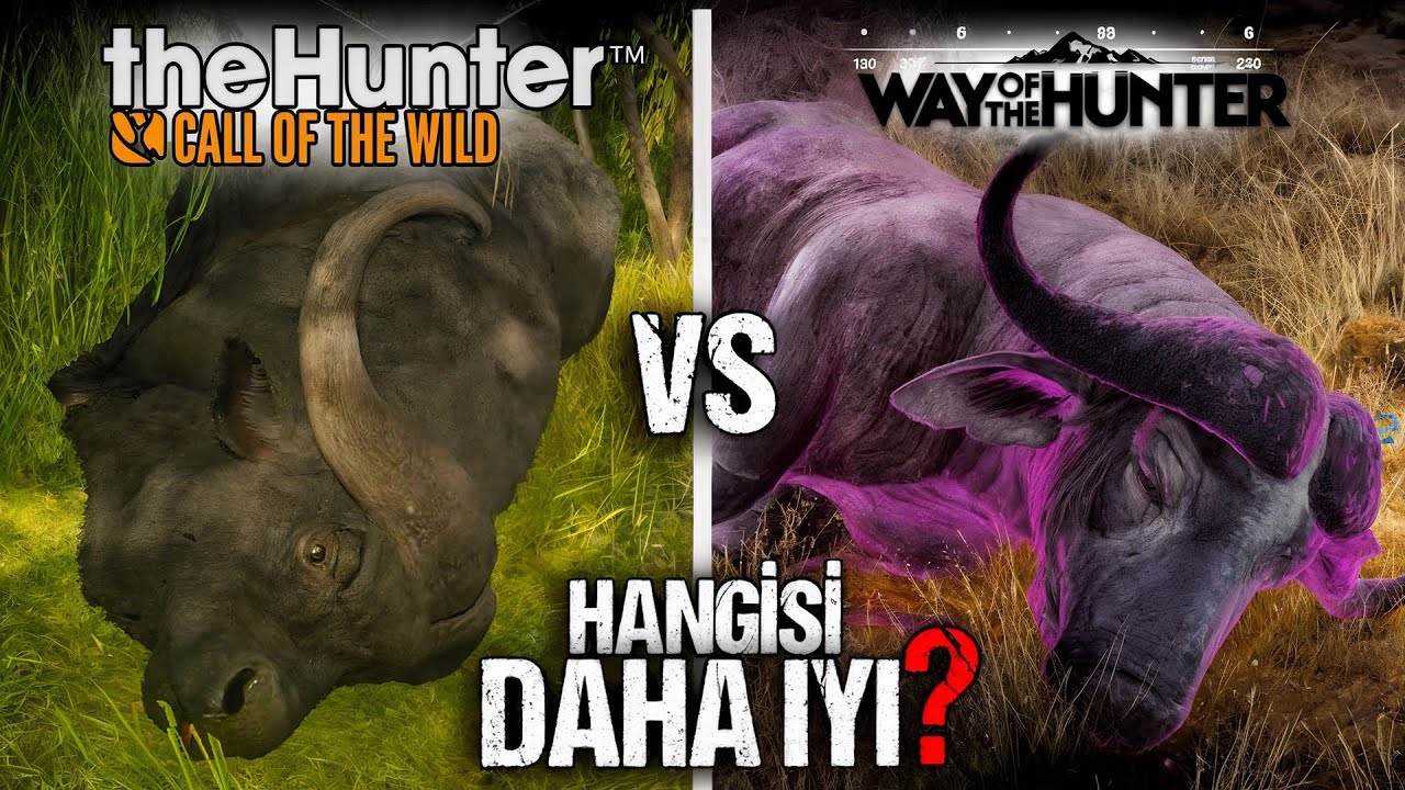 THE HUNTER CALL OF THE WİLD MI ? | WAY OF THE HUNTER MI ? SEN KARAR VER... |