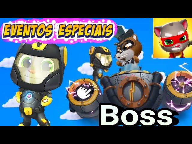 🦝⚡ Invasão dos guaxinins em Talking Tom Hero Dash! (TODOS os