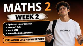 Maths 2 Week 2 | Complete Explanation | IITM BS Degree | All Topics Covered | EngiKode